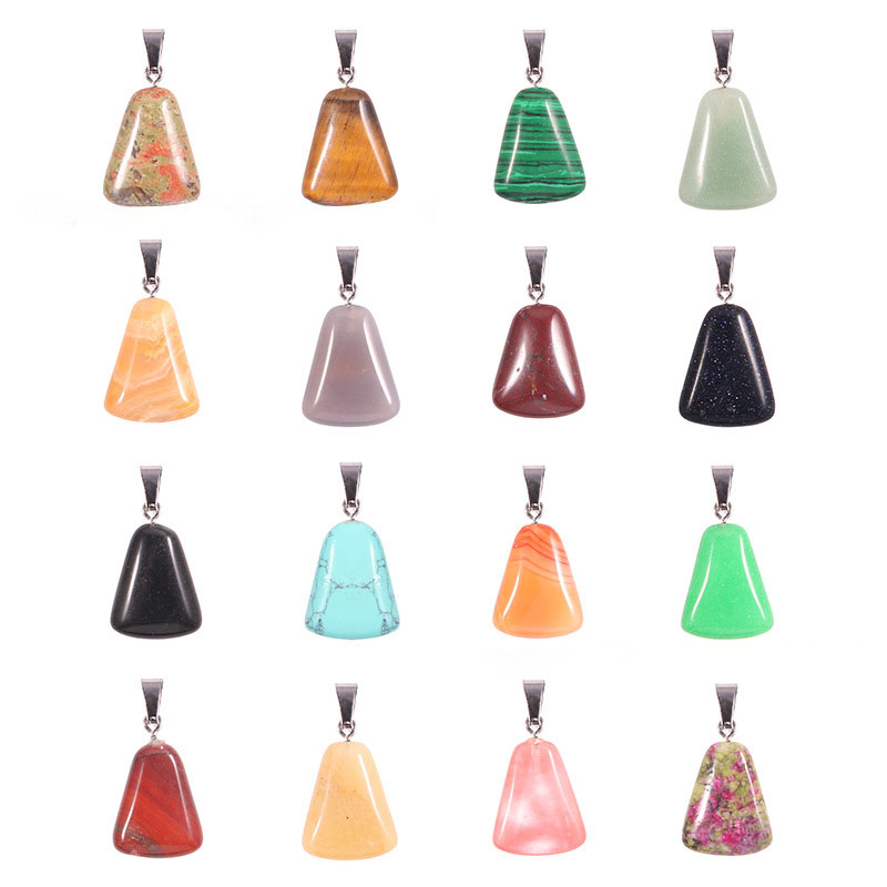 20pcs/ Bag Carving White Cryst - Crystal Pendant Necklace Natural Stone recension och pris