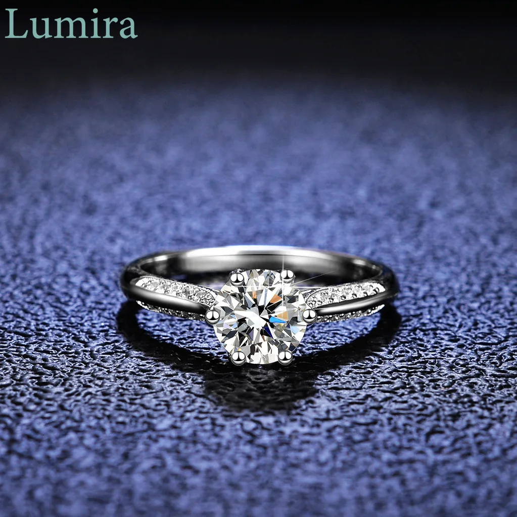 Lumira 1 Carat Mossanet Engage - Moissanite Engagement Ring 1 Carat recension och pris