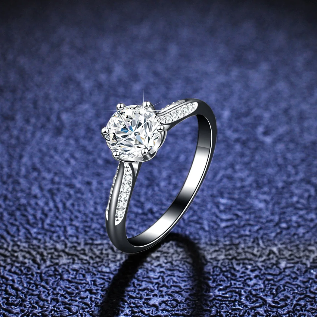 Lumira 1 Carat Mossanet Engage - Moissanite Engagement Ring 1 Carat recension och pris