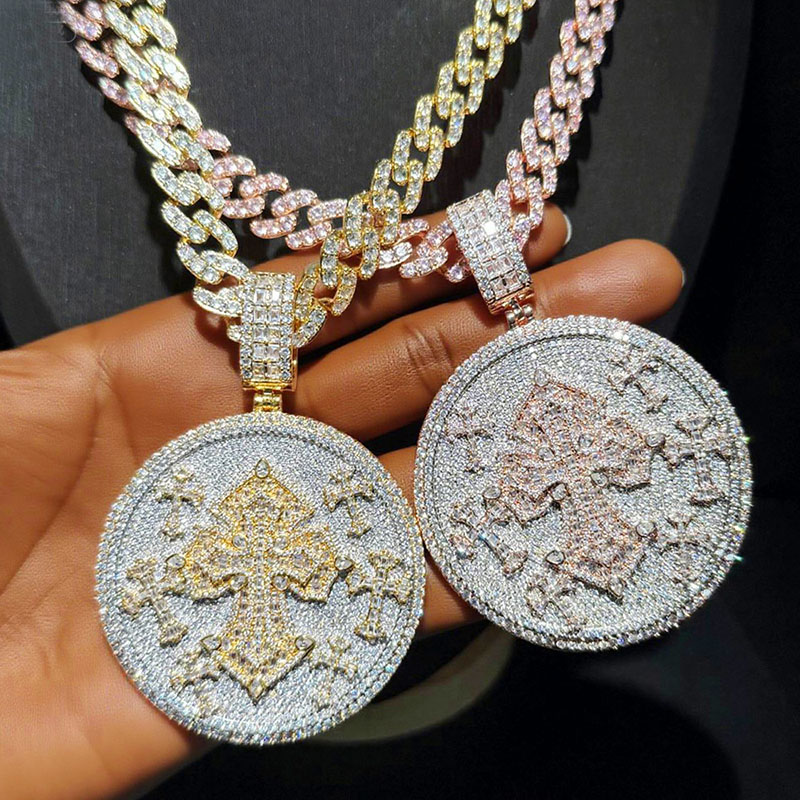 Hip Hop Bling Iced Out 12mm Wi - Cuban Link Chain 12Mm recension och pris