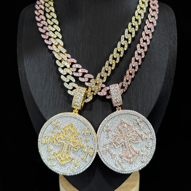 Hip Hop Bling Iced Out 12mm Wi - Cuban Link Chain 12Mm recension och pris