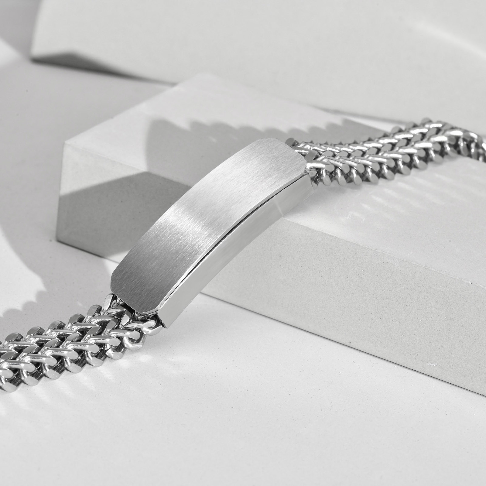 Free Customize ID Bracelets fo - Cuban Link Chain 12Mm recension och pris