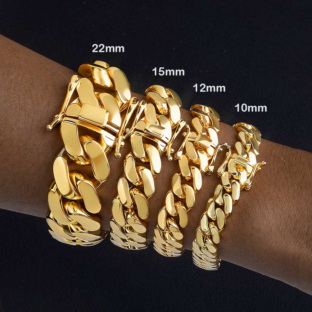 Wholesale 10mm/12mm/15mm/20mm  - Cuban Link Chain 12Mm recension och pris