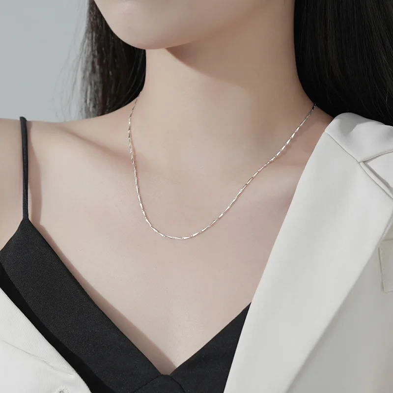 KOSE JEWELS 100% 925 Sterling  - 925 Sterling Silver Chain Necklace Men recension och pris
