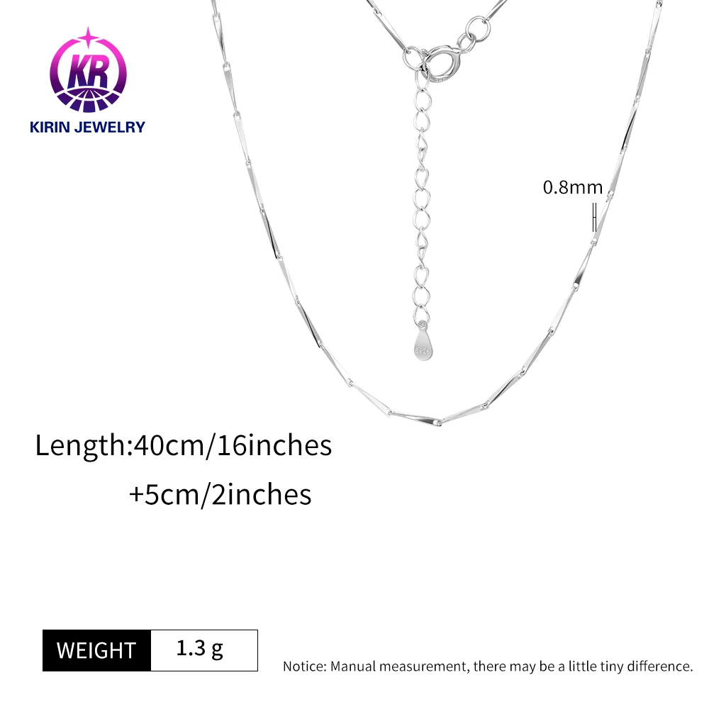 KOSE JEWELS 100% 925 Sterling  - 925 Sterling Silver Chain Necklace Men recension och pris