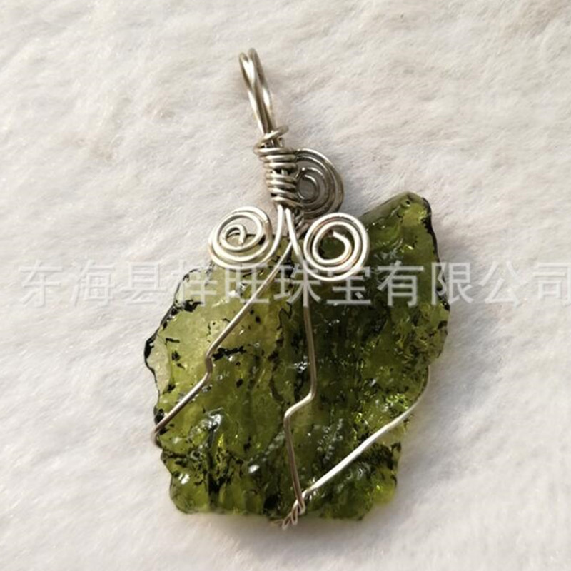 1pcs Hot Sale A++ Natural Mold - Crystal Pendant Necklace Natural Stone recension och pris