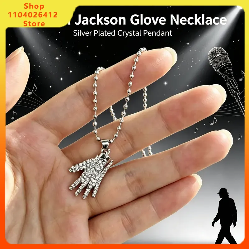 Full Diamond Michael Jackson G - Anime Pendant Necklace recension och pris