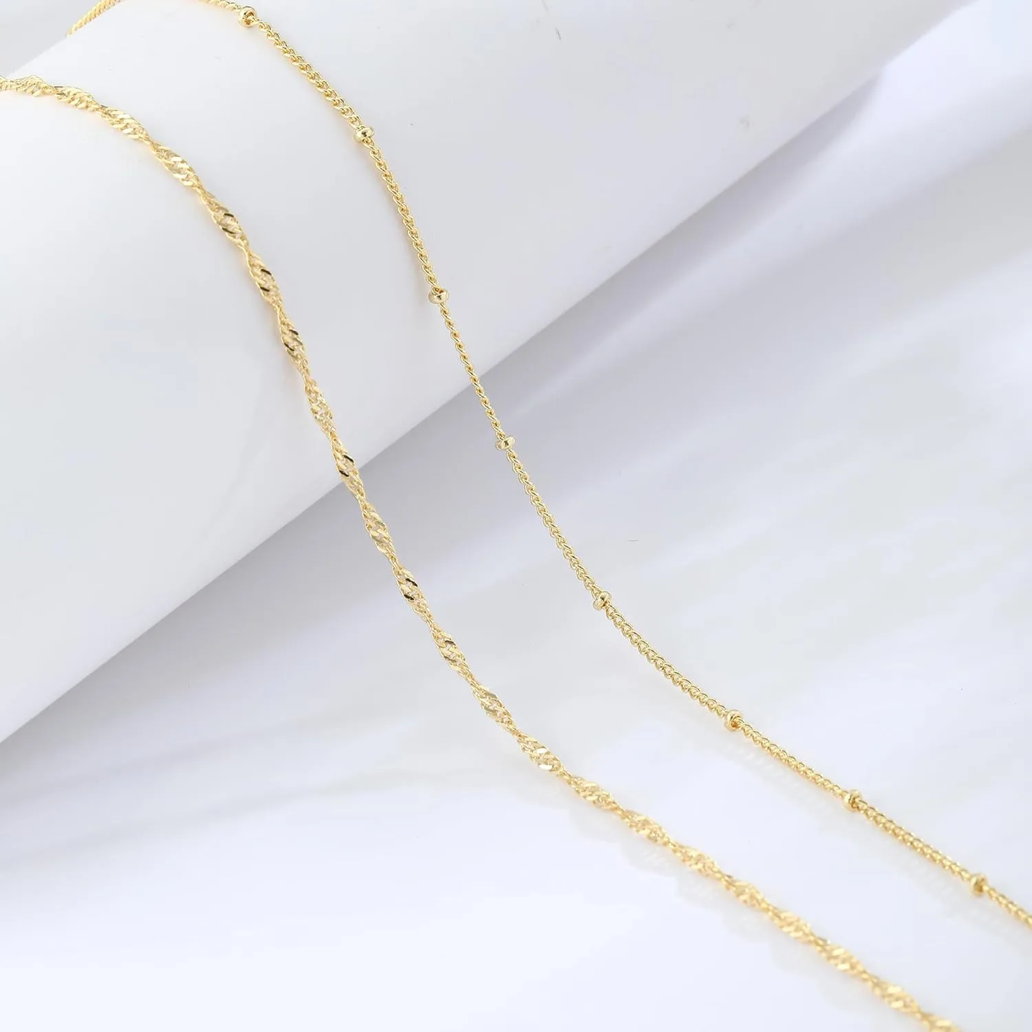 14k Gold Plated 26-33Inch Adju - Body Jewelry recension och pris
