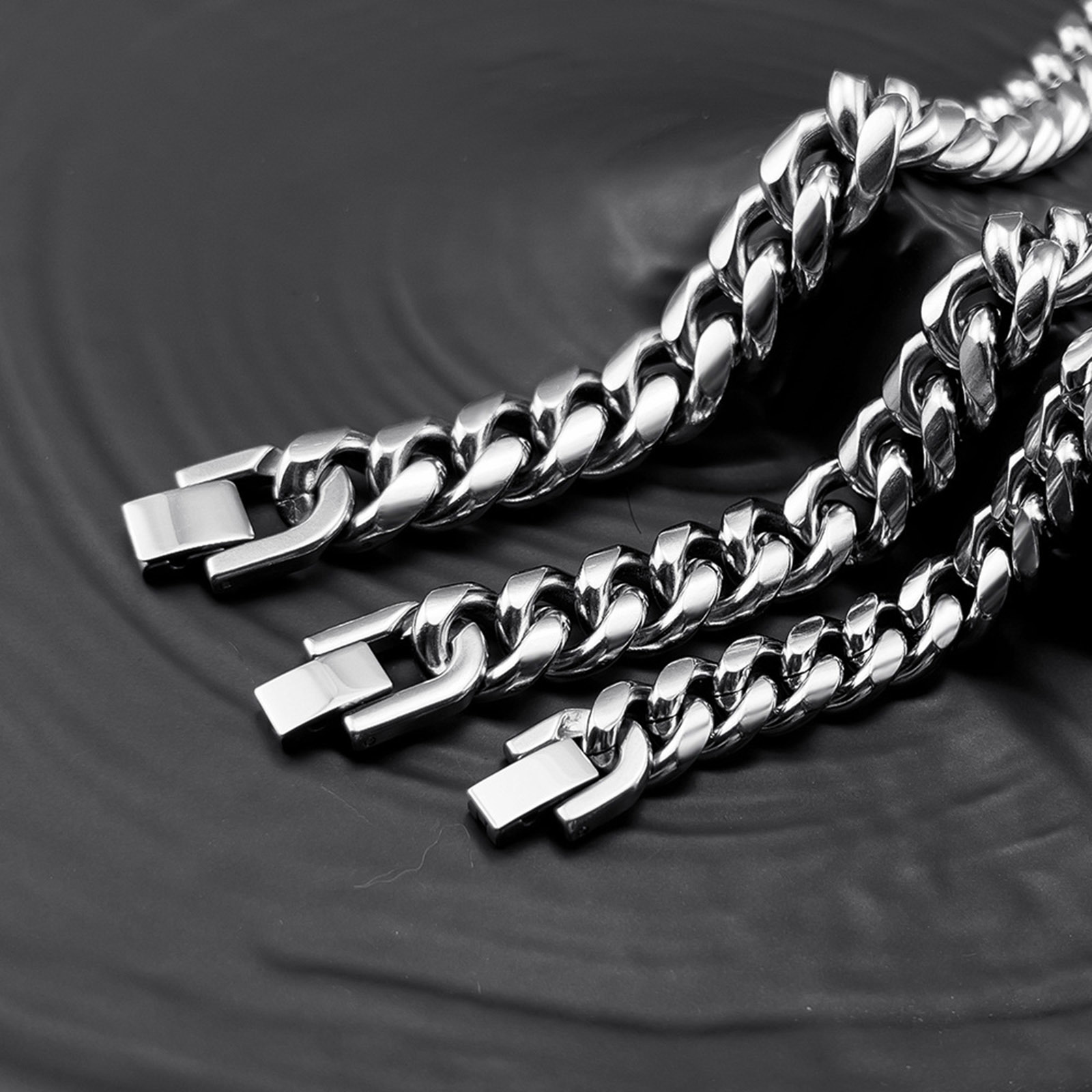 6-12MM Cuban Chain Mens Bracel - Cuban Link Chain 12Mm recension och pris