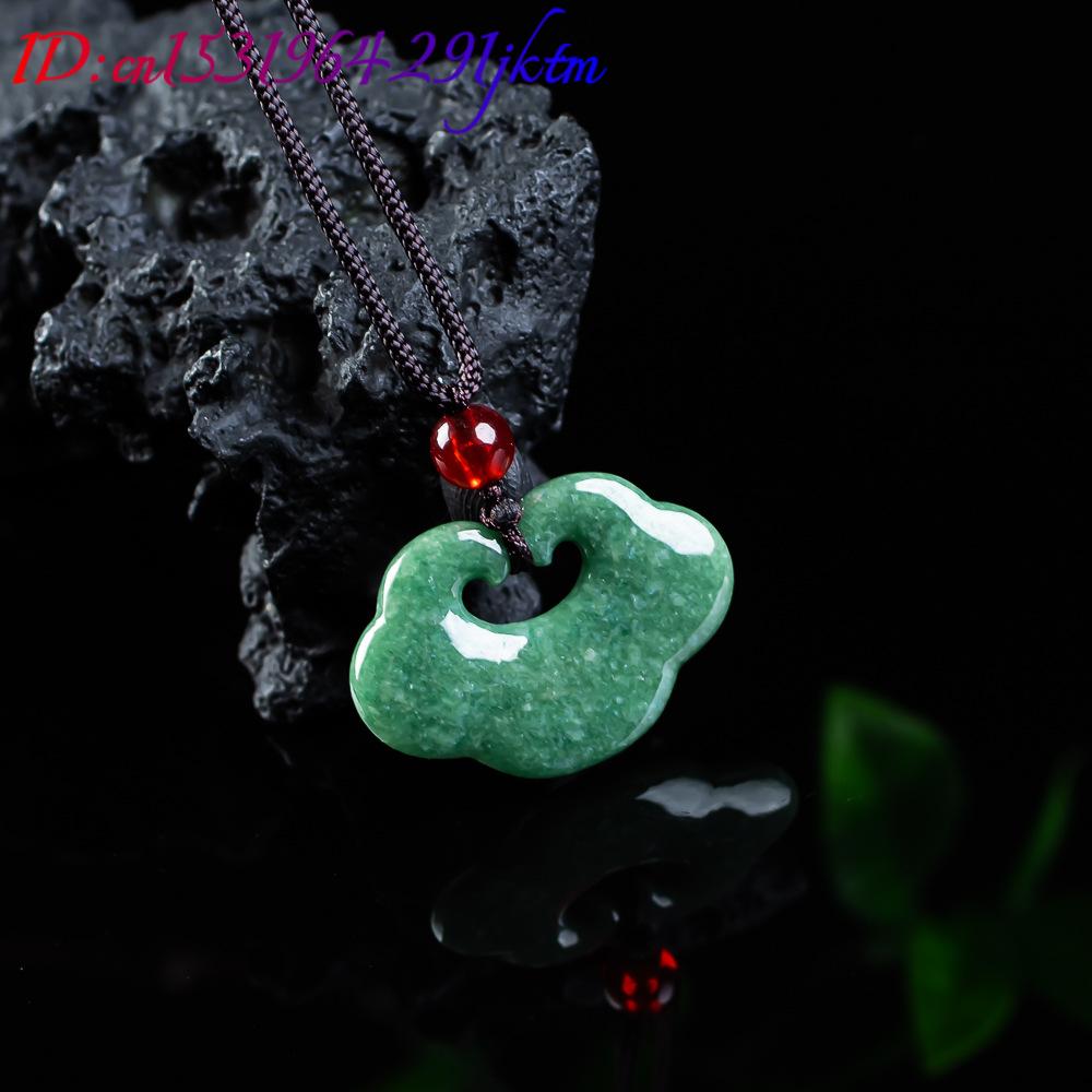 Natural Myanmar Jadeite Ruyi P - Necklaces recension och pris